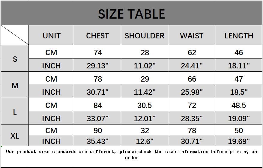 U-Neck,Form-Fitting Solid-Color I-Shaped Vest