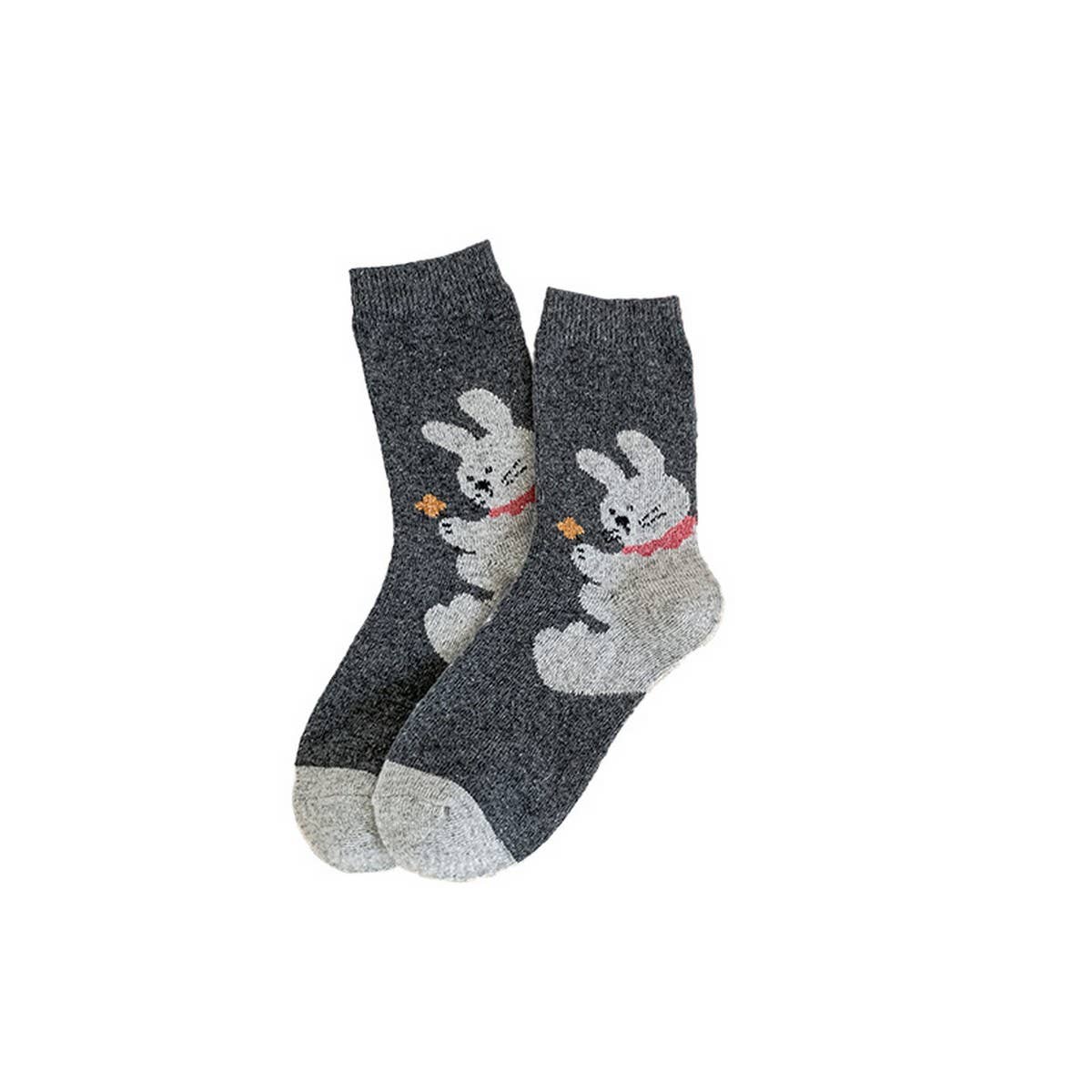 Cute Cartoon Wool Slouchy Crew Socks Women_Cwms03357