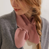 CHILD ADULT SCARF SOFT CASHMERE KNIT WRAP_CWASC2705