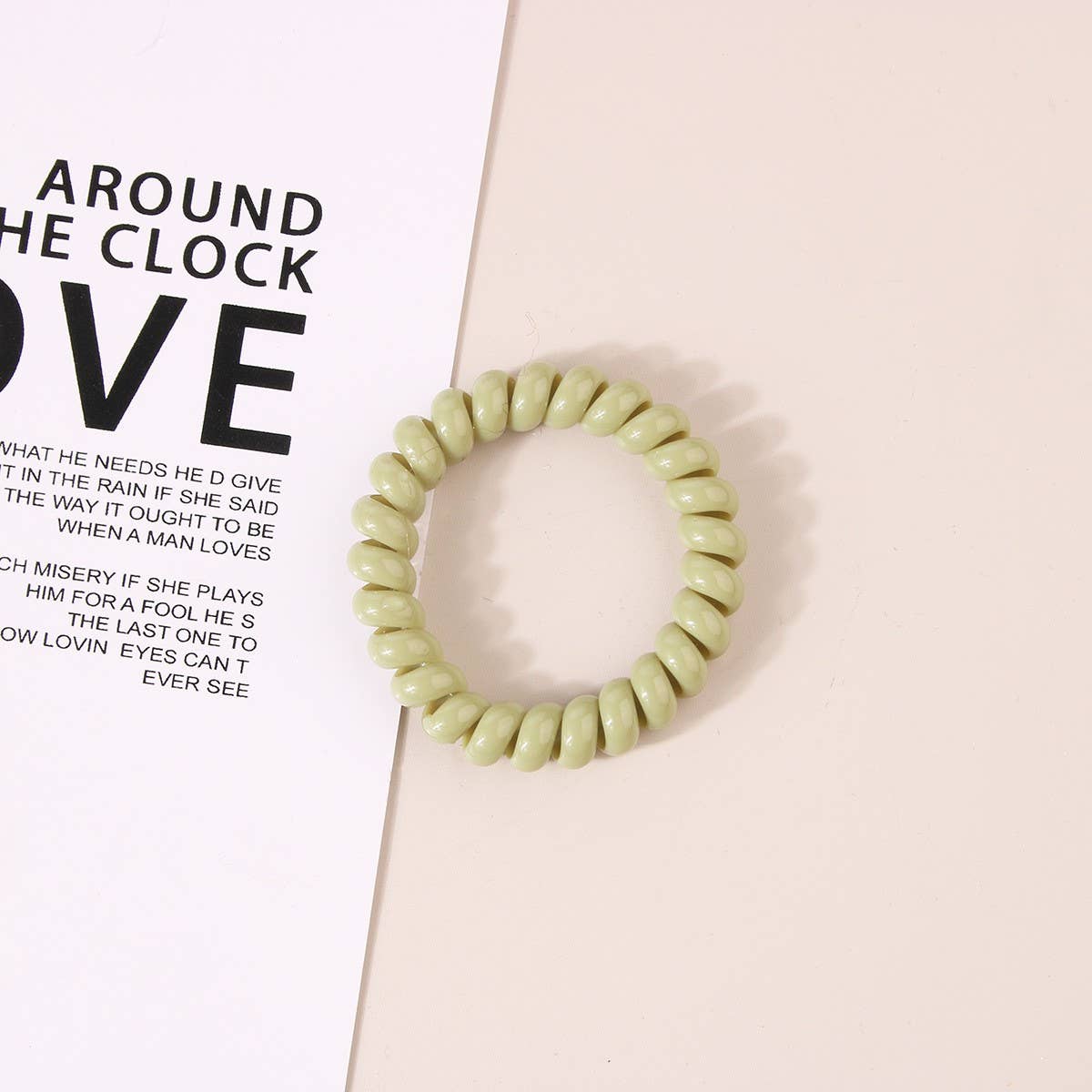 Cwaha1108_Simple Phone Line Hair Tie