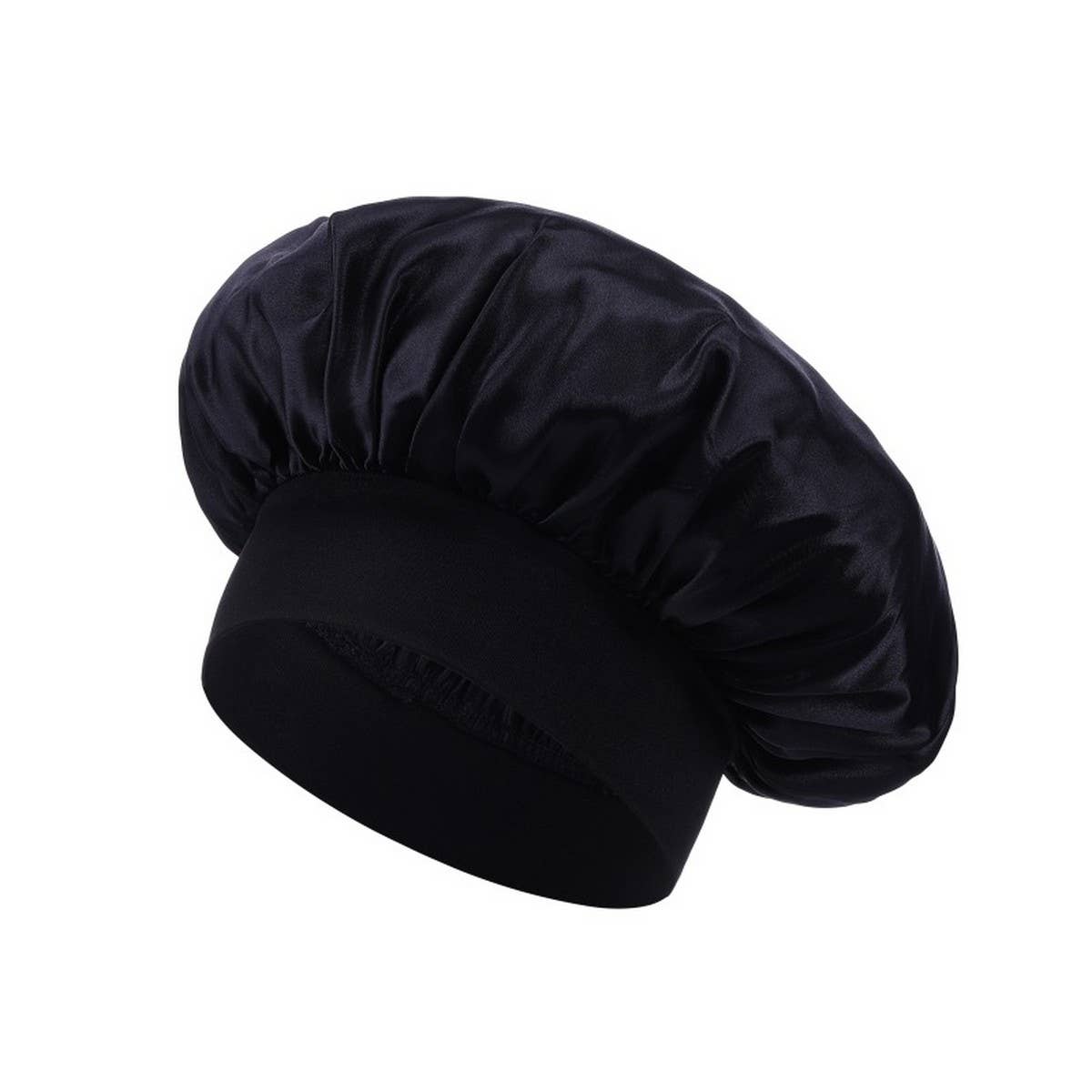 Cwaha6428_Wide-Brimmed Elastic Nightcap