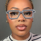 SIMPLE TWO DIMENSIONAL ANTI BLUE LIGHT GLASSES_CWASG0327