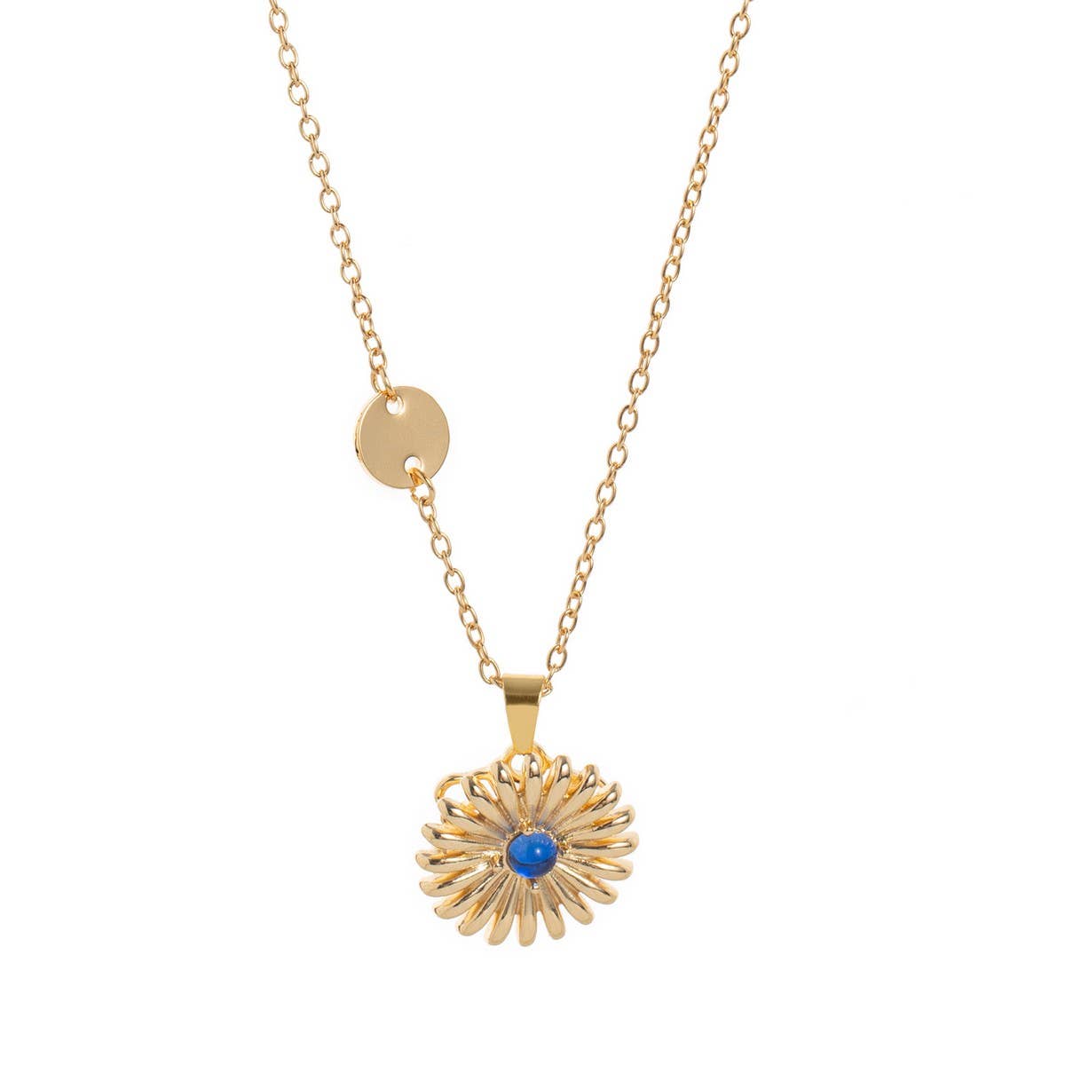 SPINNING DECEMBER FLOWER NECKLACE LUCKY BLOOM_CWMM6969