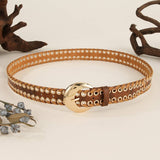 Vintage Handmade Drawstring Punk Street Style Belt_Cwmm3928