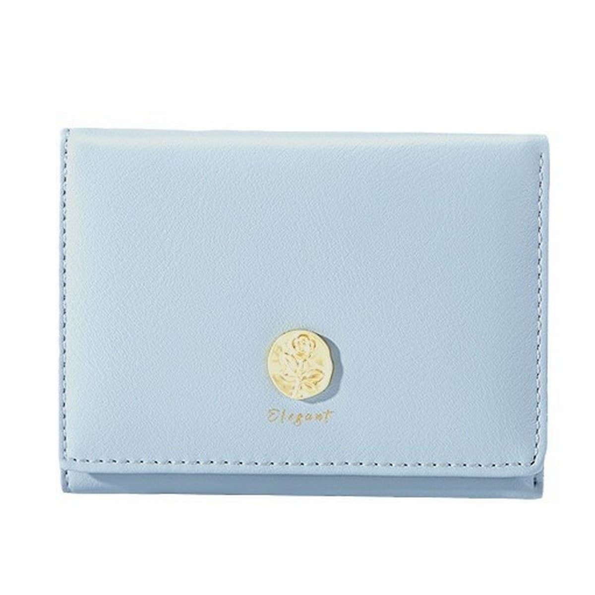Simple Rose Design Wallet With Hand Strap_Cwab06239