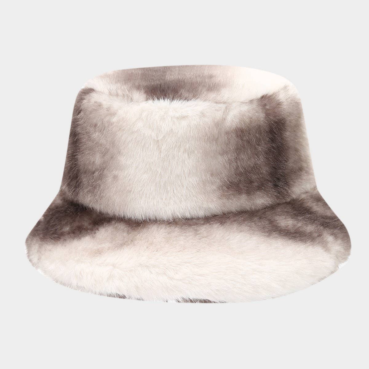 Women¡¯S Fuzzy Plush Bucket Hat Winter Warm_Cwah04785