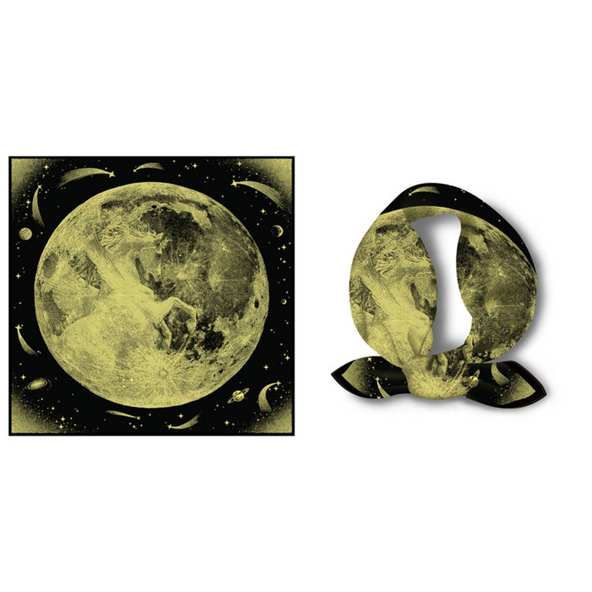 Travel Scarf Versatile Starry Sky Printed Shawl_Cwasc0653