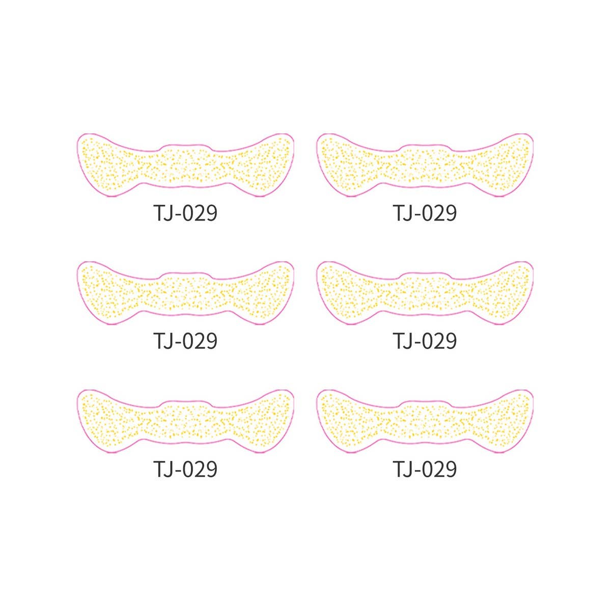 METALLIC FRECKLE FACE TATTOO STICKERS GOLD SILVER_CWMM8364