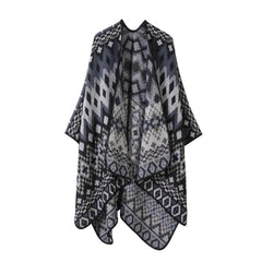 FASHIONABLE WARM SCARF CLOAK SHAWL_CWASC2221