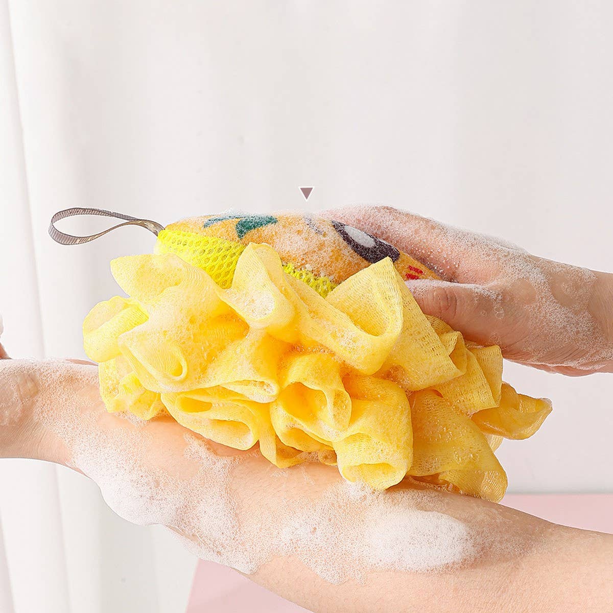 BATH POUF SMALL PINEAPPLE BATH TOWEL BATH FLOWER_CWMM3353