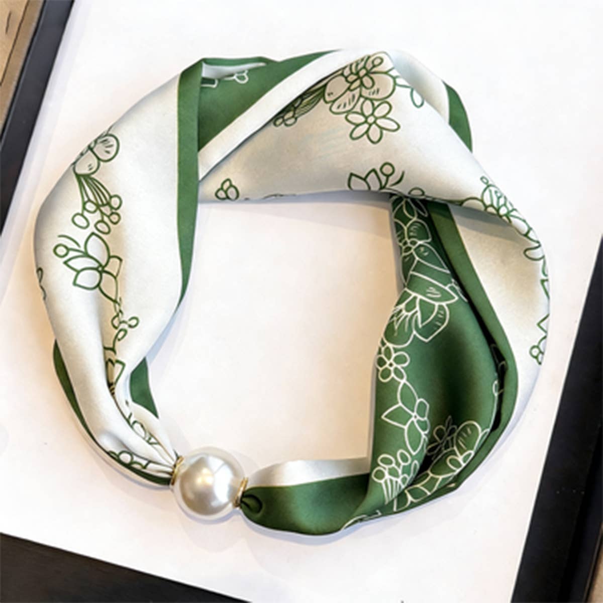 Skinny Silk Neck Scarf For Shirts_Cwasc03935