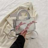 FASHIONABLE COMMUTER BOW HANDBAG_CWAB3302