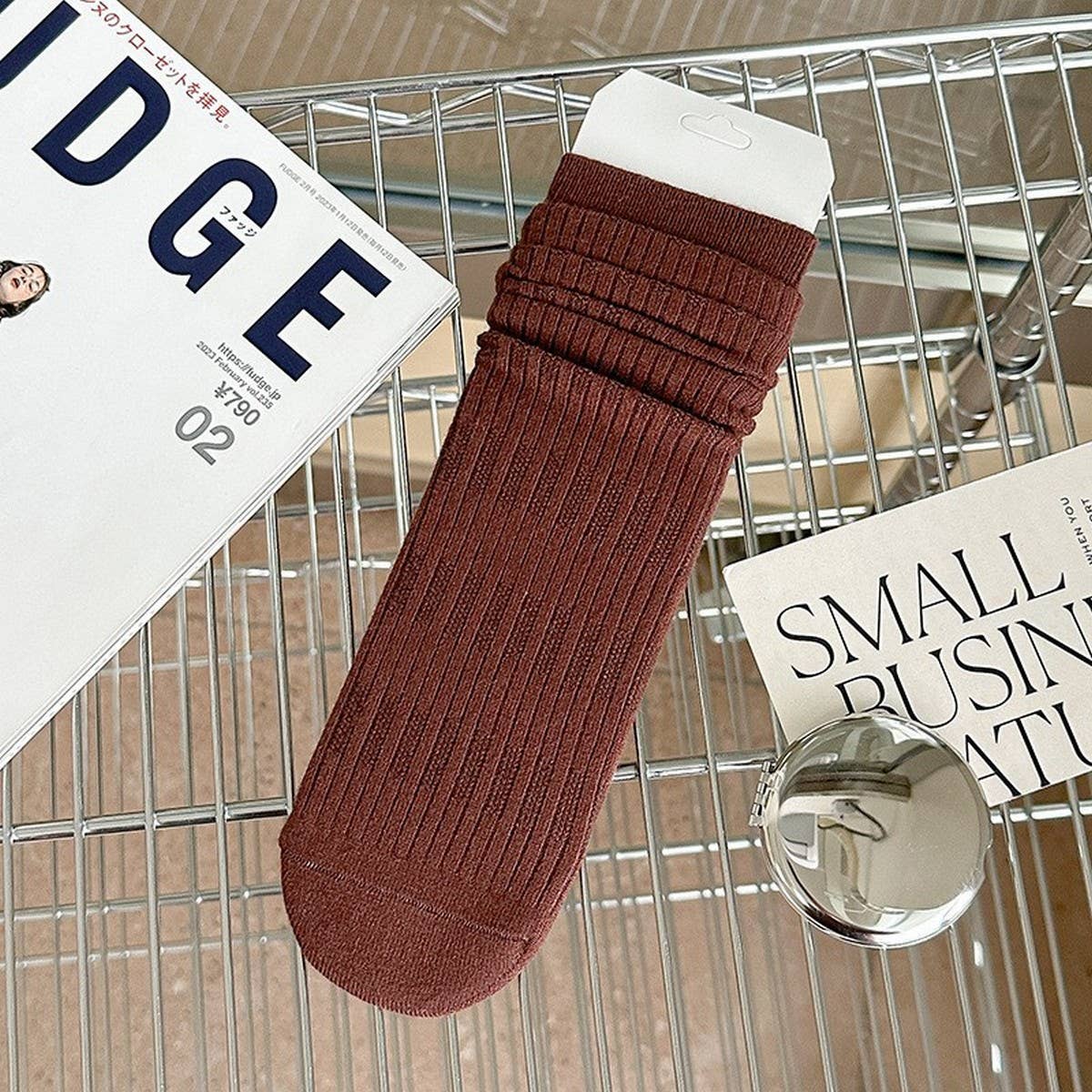 AUTUMN AND WINTER WARM BREATHABLE MID TUBE SOCKS_CWMS1071