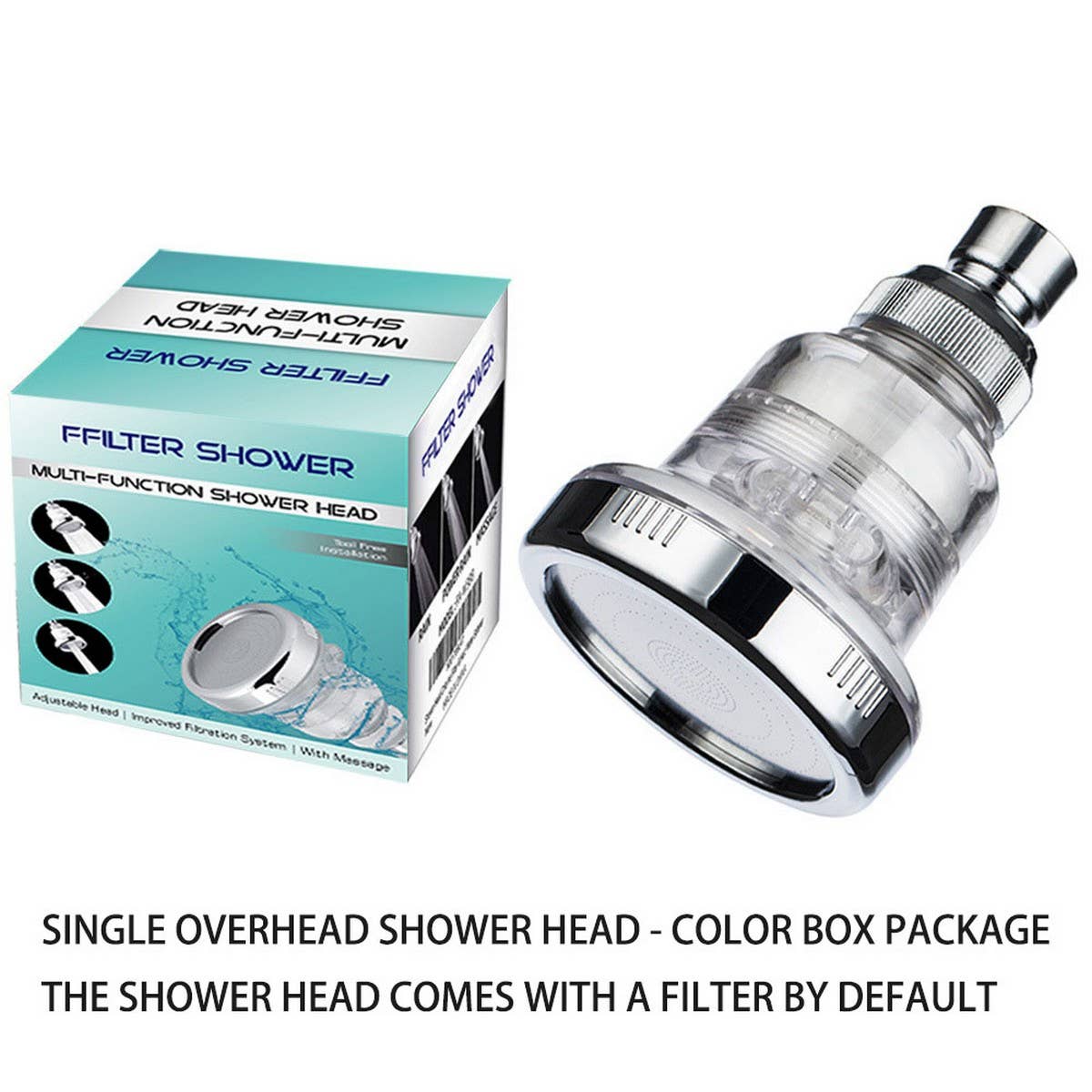 3 INCH FILTER BOOSTER CEILING SHOWER HEAD_CWASC1709
