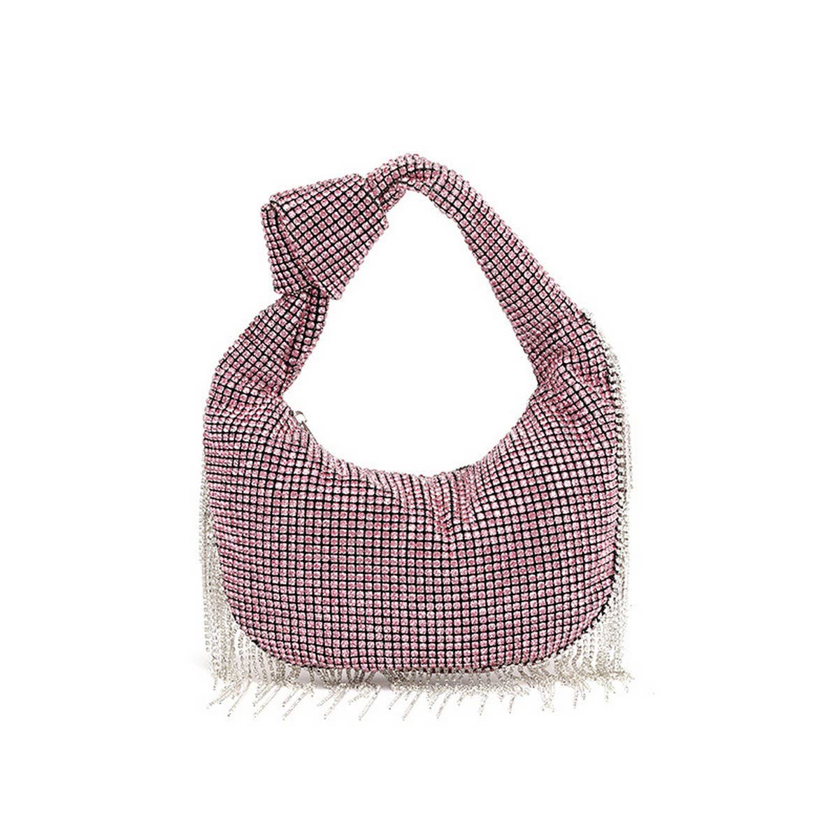 Fashionable Tassel High-End Rhinestone Evening Bag_Cwab3608