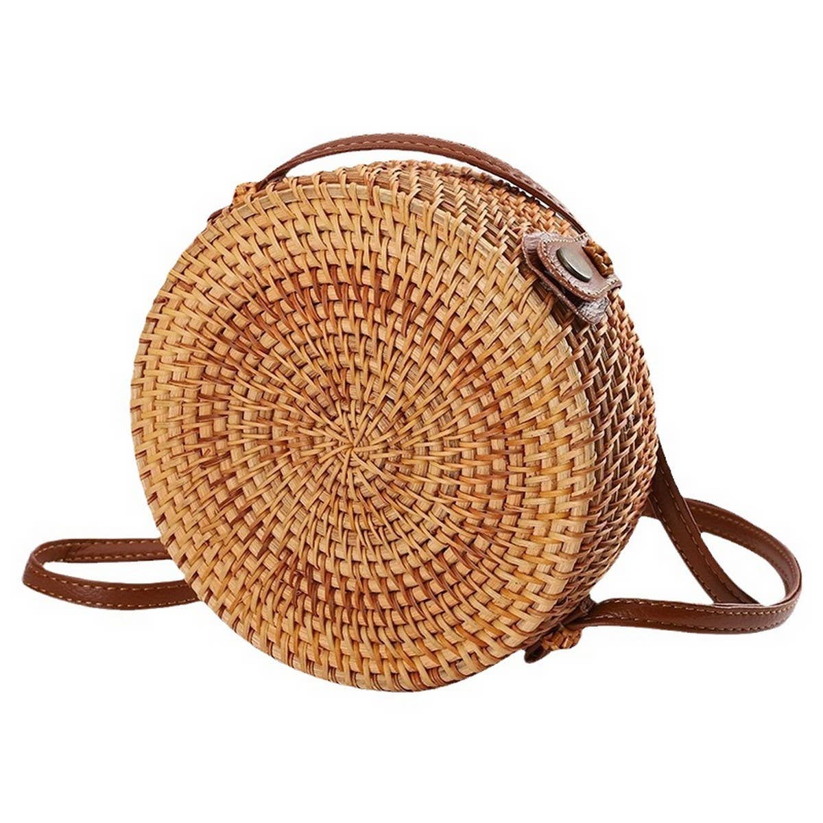 RATTAN BAG CROSSBODY MINI BAG RETRO SINGLE BAG_CWMM4548