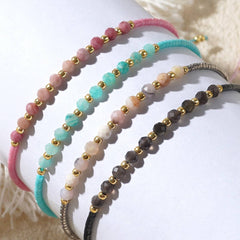 RICE BEAD HAND WOVEN BEADED BRACELET_CWMM3802