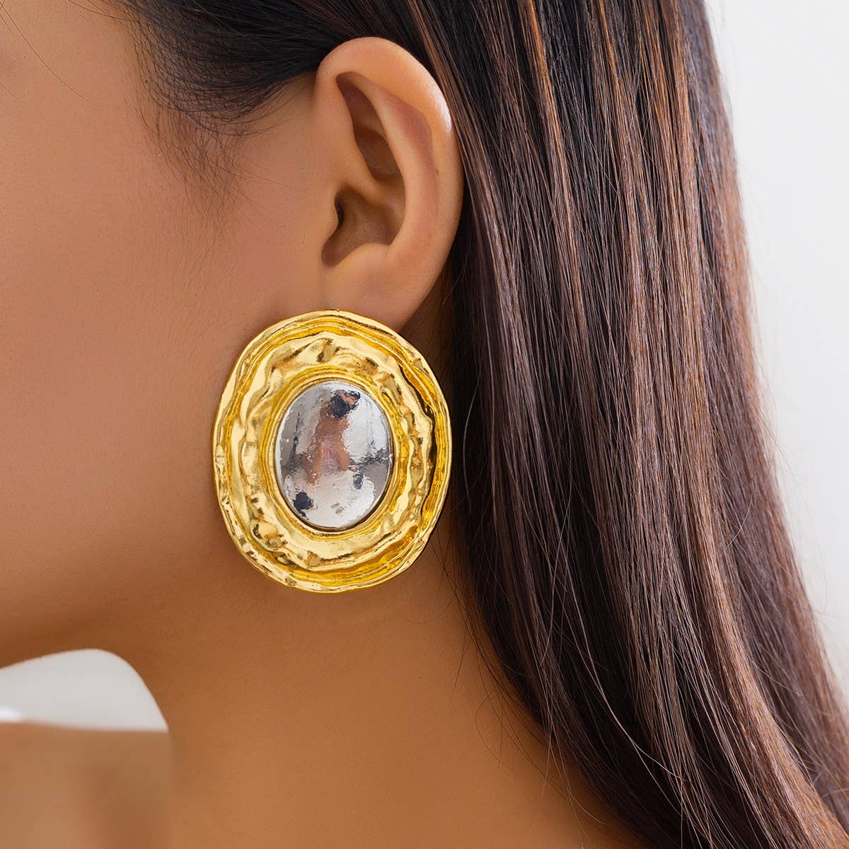EXAGGERATED NICHE RETRO VERSATILE EARRINGS_CWAJE1923