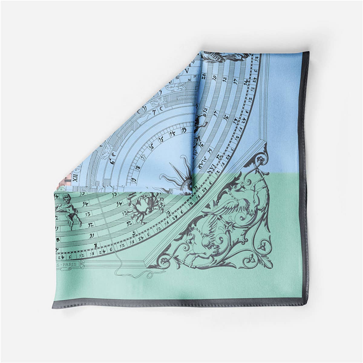 PRINT SCARF VERSATILE SQUARE FOR MOTHERS DAY GIFT_CWASC0663