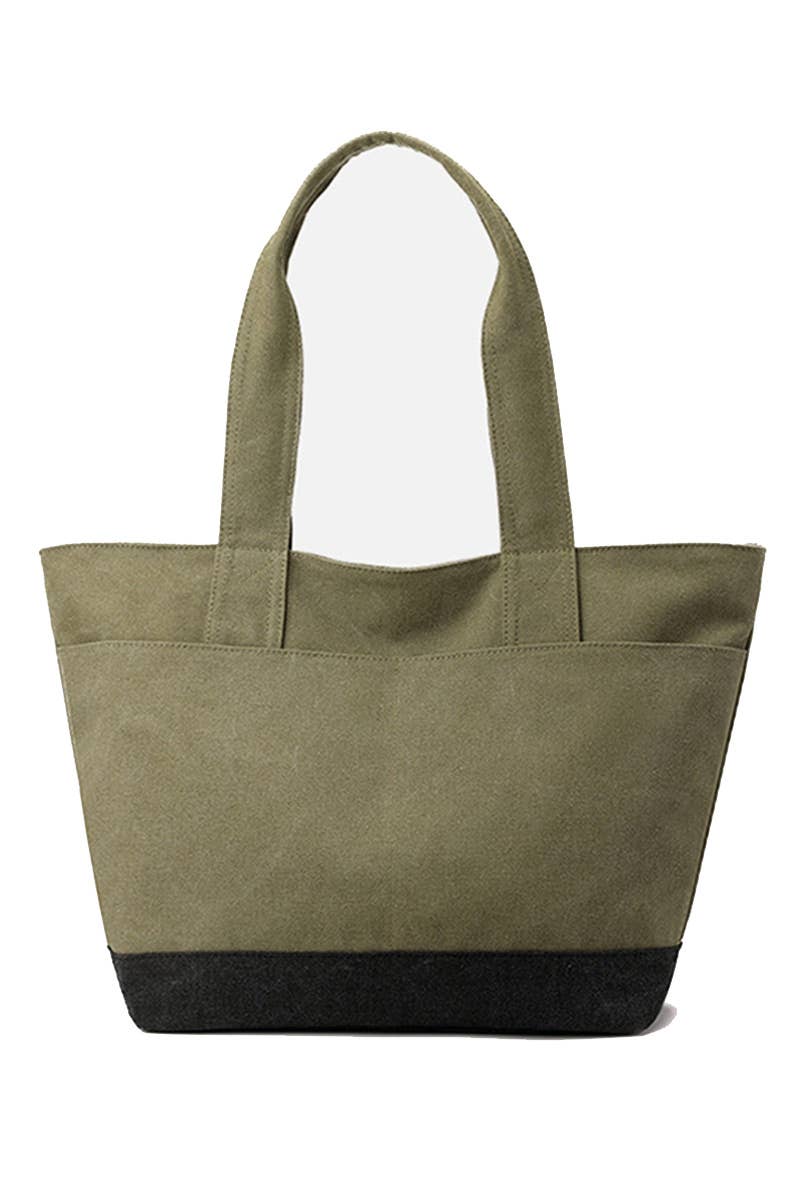 CASUAL DAILY CANVAS SHOULDER BAG_CWAB0519