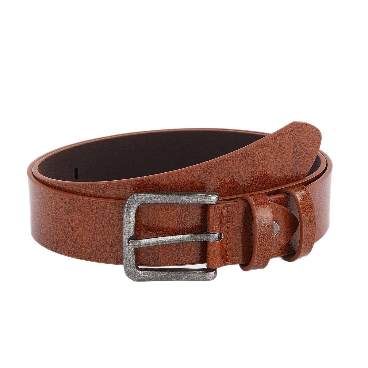 Unisex Vintage Seamless Belt For Jeans Casual Wear_Cwabe1242