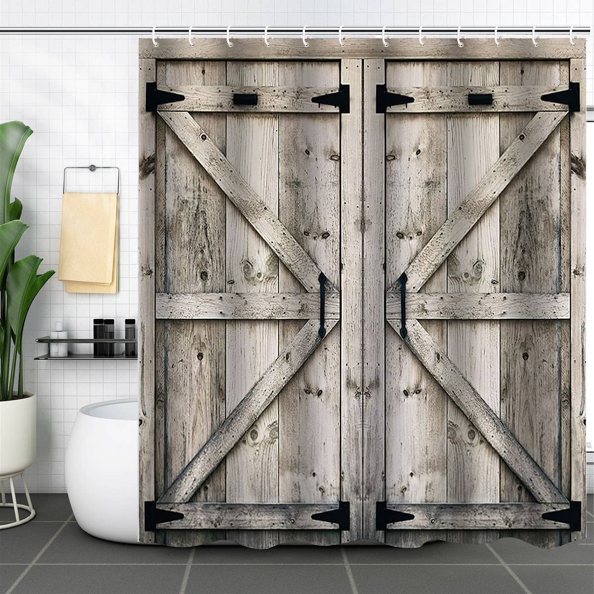 DIGITAL PRINTING WATERPROOF SHOWER CURTAIN_CWMM1790