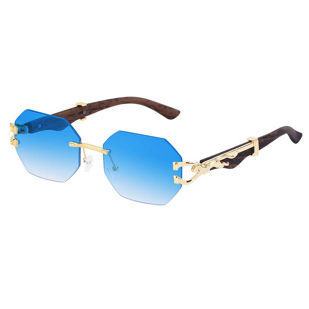 FAUX WOOD GRAIN LEOPARD TEMPLE SUNGLASSES_CWASG0616