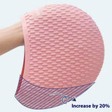 Xl Silicone Bubble Swim Cap For Long Hair_Cwmm6700