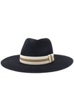 CASUAL SUMMER BANDING PANAMA HAT_CWAH102