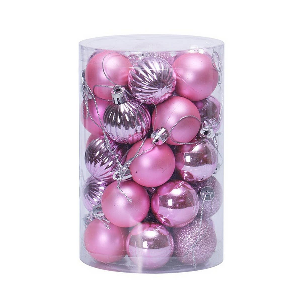 34PCS CHRISTMAS TREE ORNAMENTS BALL SET 4CM_CWMM9835