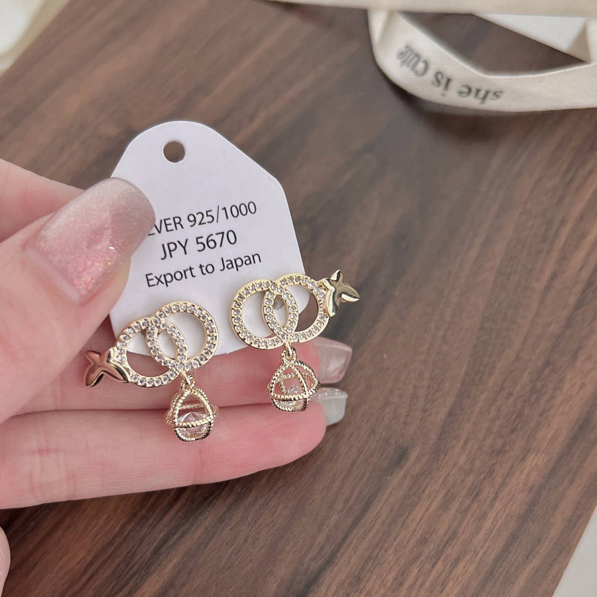 EXQUISITE DOUBLE RING EARRINGS_CWAJE2019