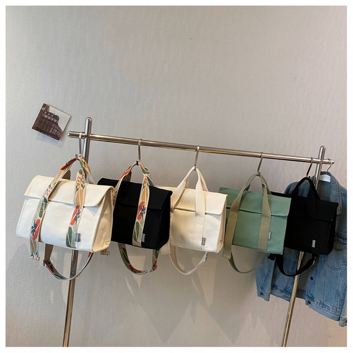 2024 NEW TREND FASHION CONTRAST COLOR HANDBAG_CWAB2443