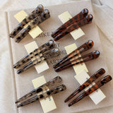 Leopard Hair Clip Large Duckbill Side Bang Pin_Cwaha07770