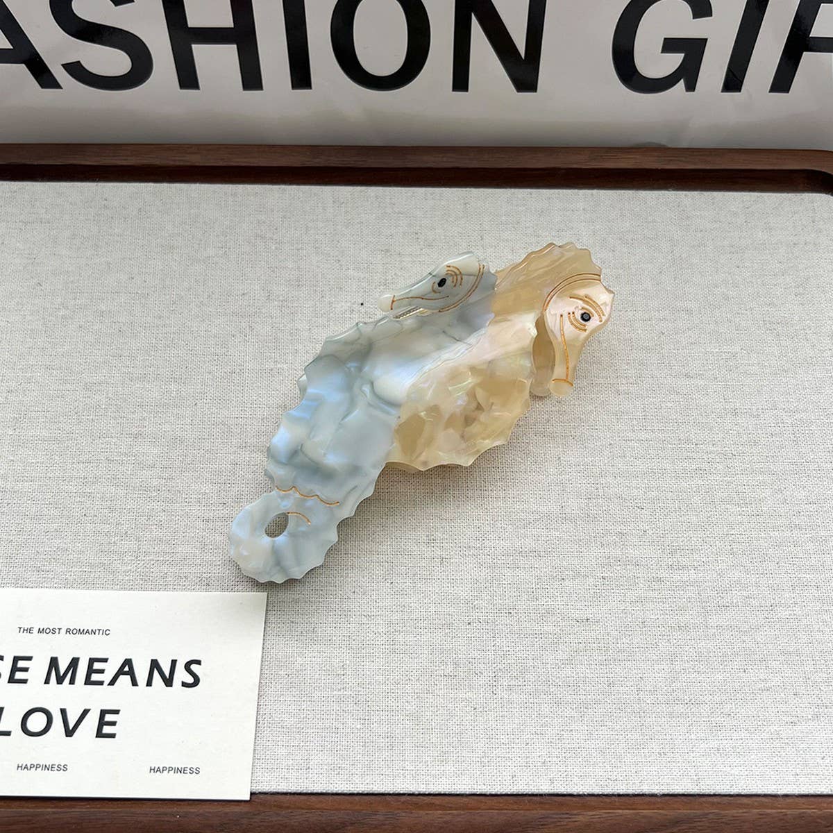 OCEAN HAIR CLAW DOLPHIN WHALE JELLYFISH LARGE CLIP_CWAHA5705