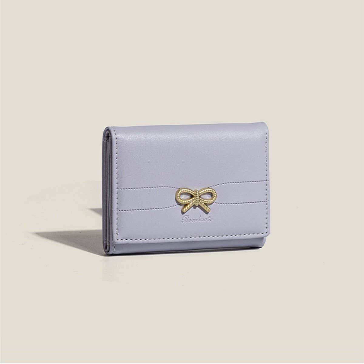 Cute Bow Short Wallet Foldable Card Holder_Cwab06207