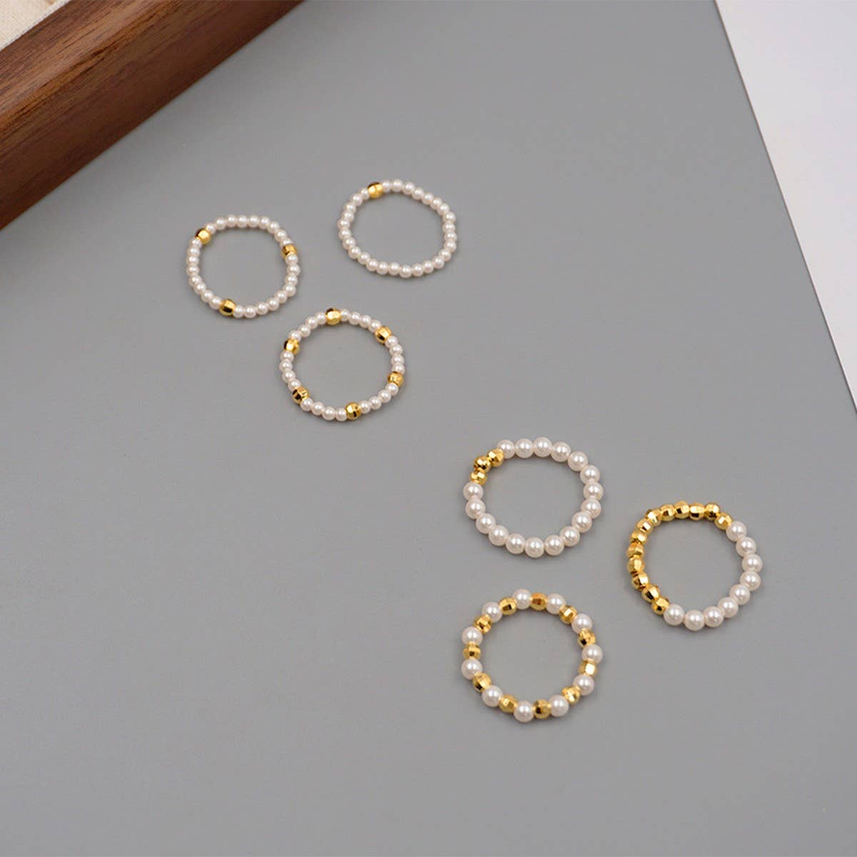 NEW MINI CRYSTAL PEARL RING_CWAJE1678