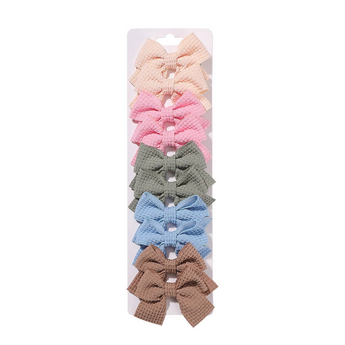 1 6 HANDMADE FABRIC BOW CLIPS FOR GIRLS_CWAHA6756