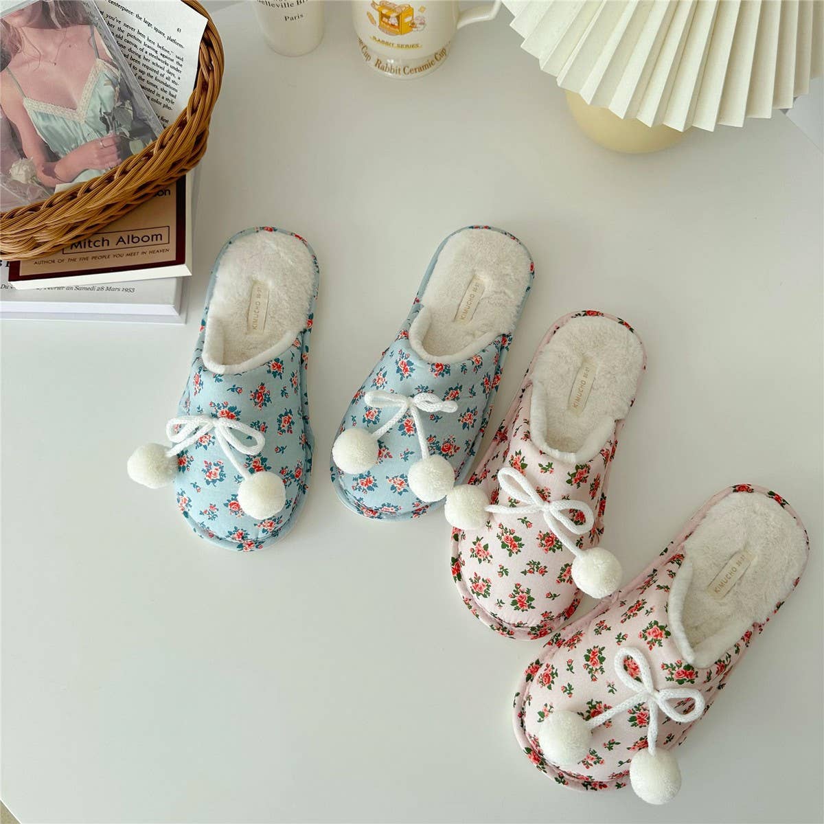 Winter Warm Home Thick-Soled Cotton Slippers_Cwmm2977