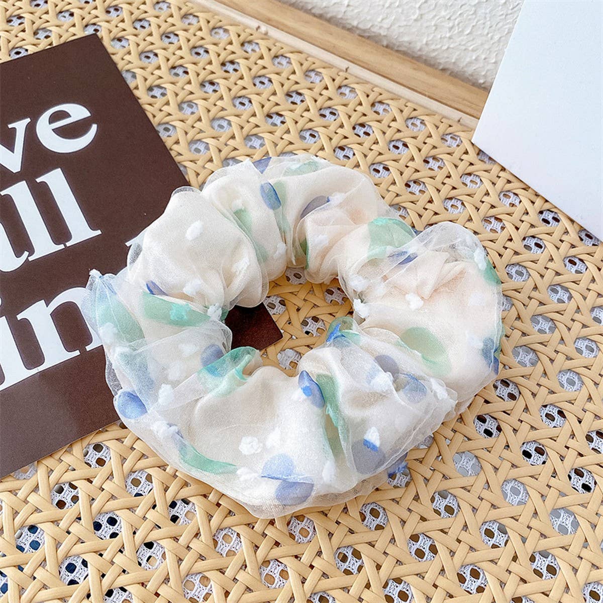 SMALL FRESH FABRIC FLOWER HAIRRING HAIRACCESSORIES_CWAHA4163