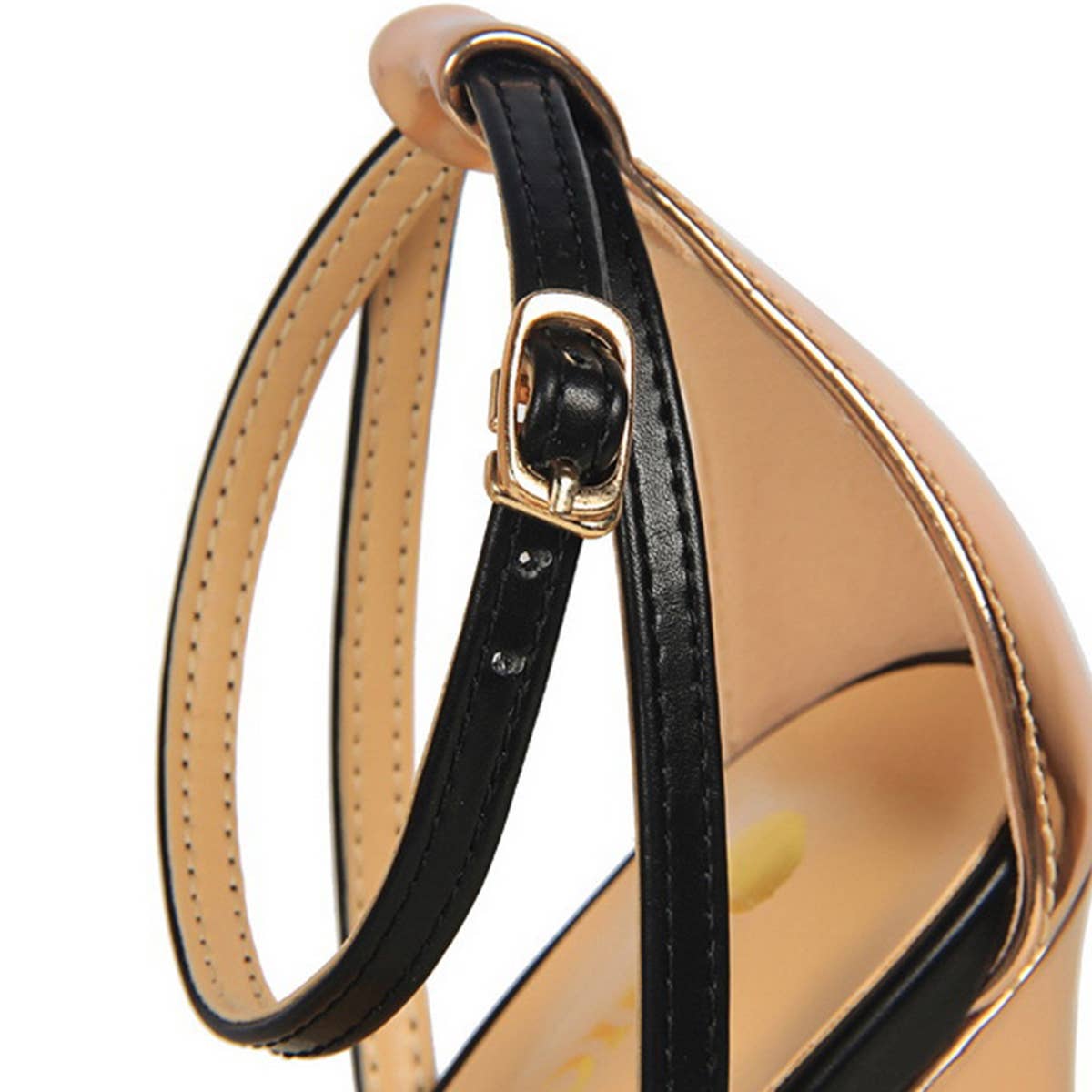 COLOR MATCHING OPEN TOE HOLLOW STILETTO HEELS_CWSHH0041