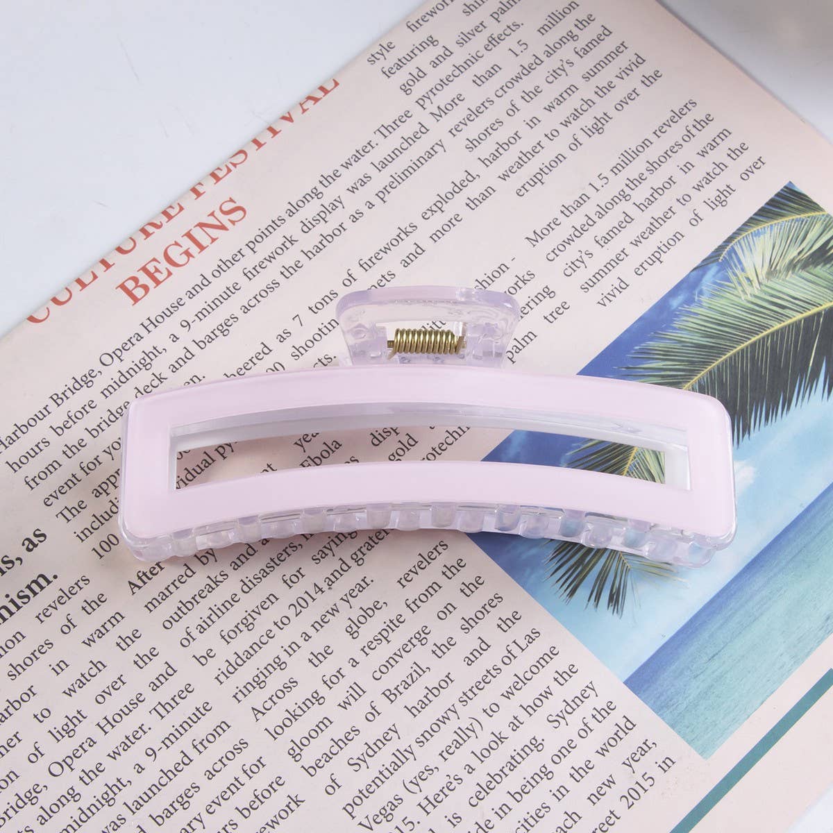 Cwaha1387_Simple Large Hair Claw Clip