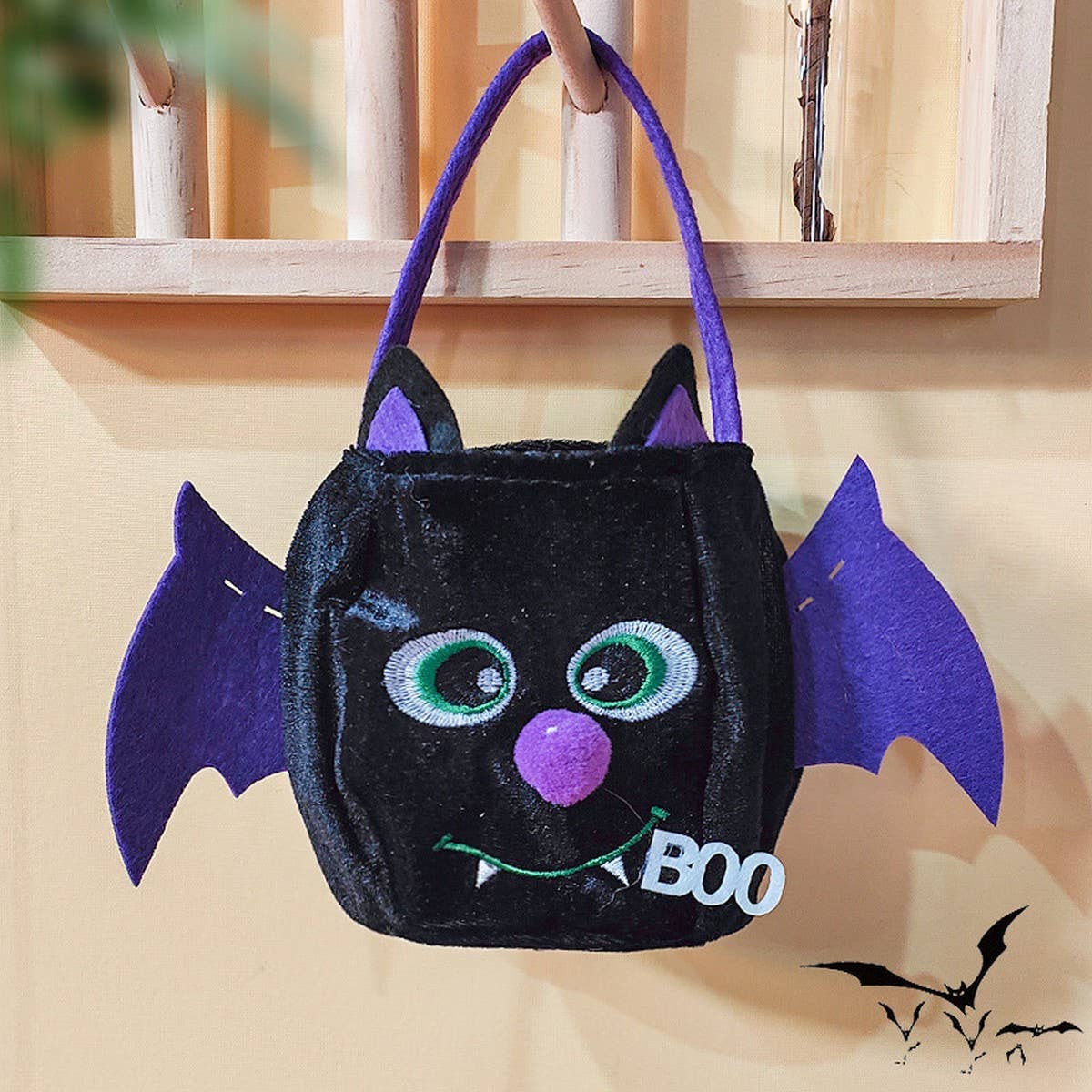 Cwab2572_Halloween Pumpkin Candy Tote Gift Bag