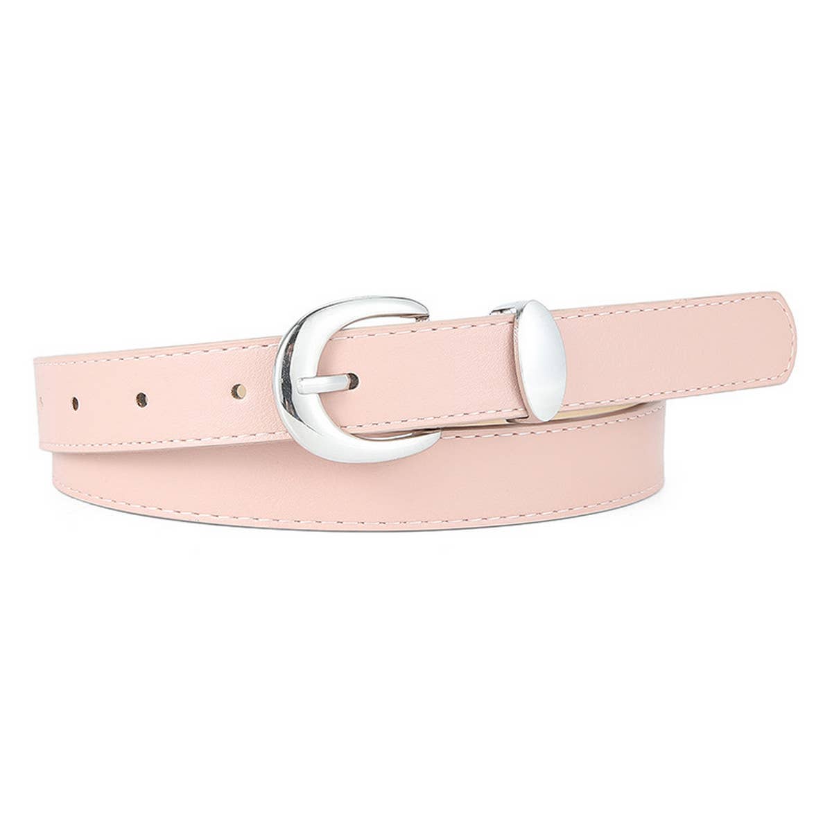 Women New Simple Bare Waist Belt_Cwabe0592