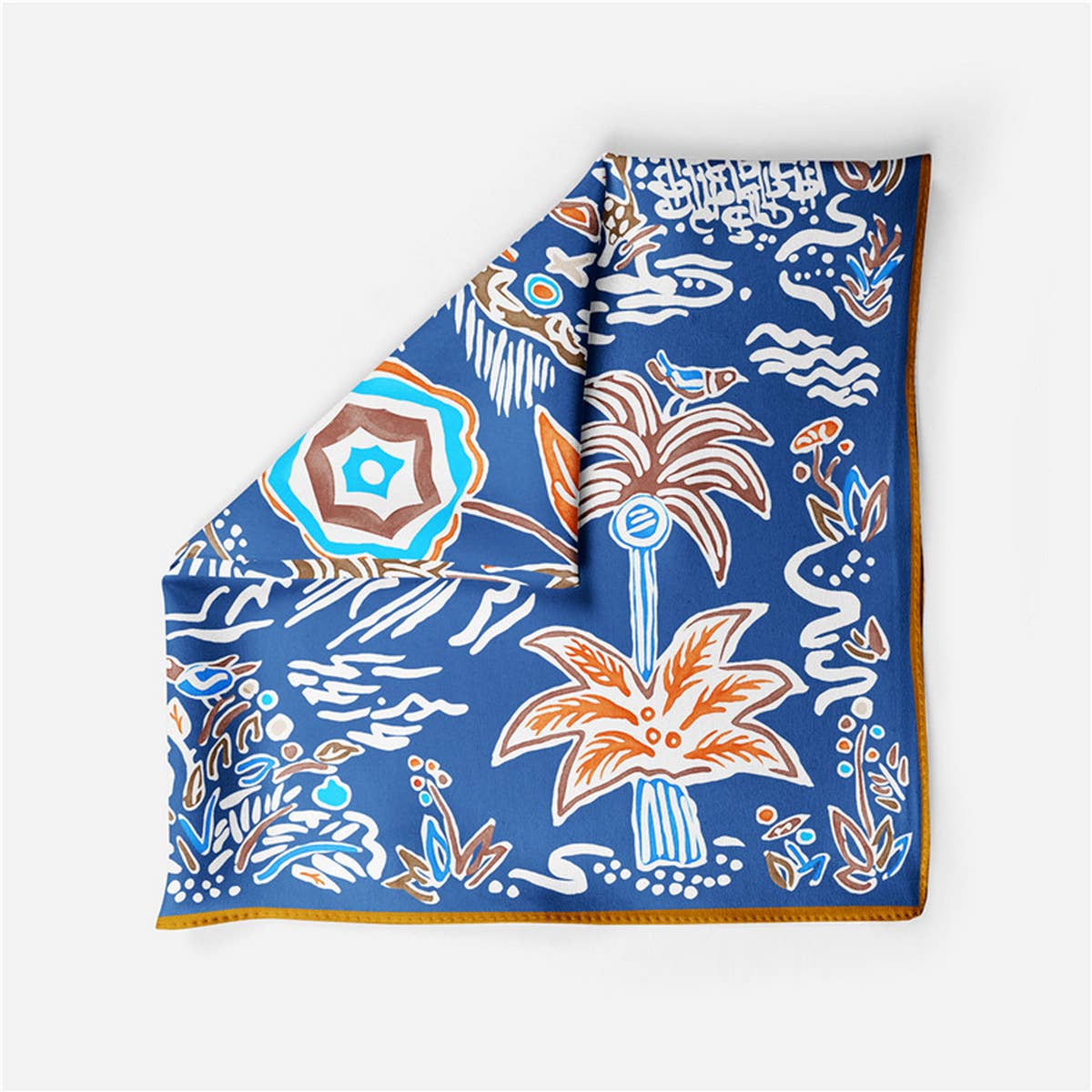 SWEET SATIN 53CM SQUARE SCARF FOR WOMEN_CWASC0647