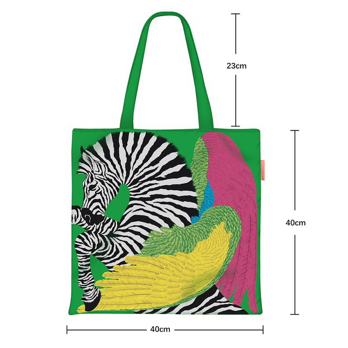 STUDENT CANVAS TOTE BAG SPACIOUS DESIGN_CWAB5138