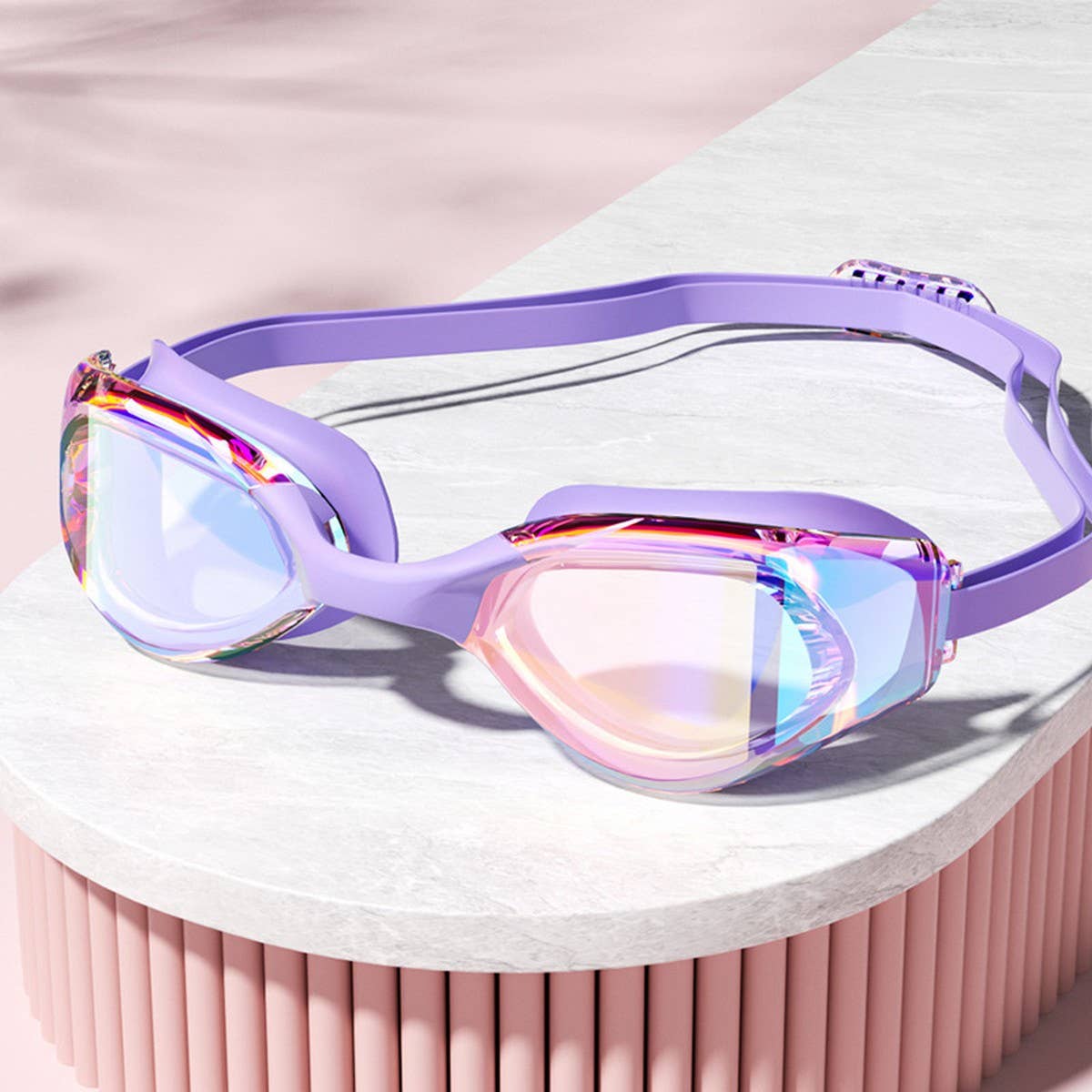 PRO ANTI FOG SWIM GOGGLES FOR ADULTS RACING STYLE_CWMM6637