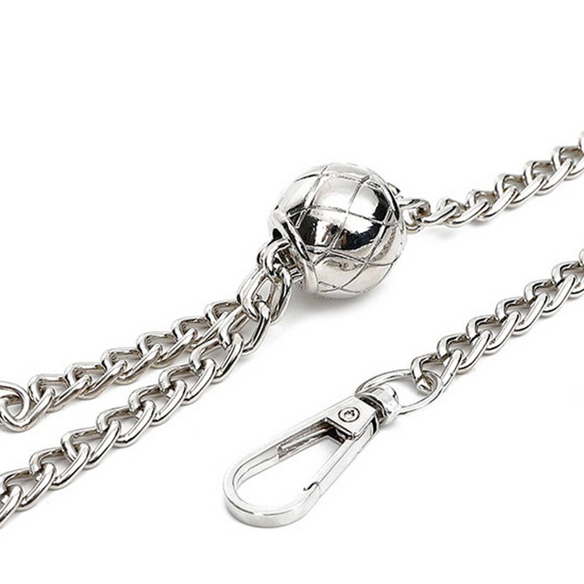 RHINESTONE SMALL GOLDEN BALL EVENING SHOULDER BAG_CWAB3605