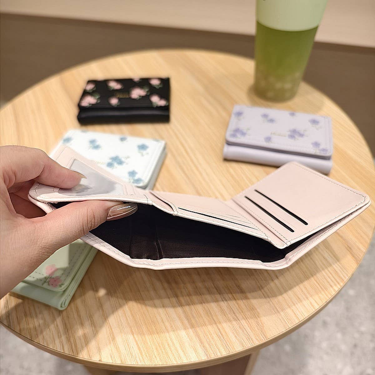 New Fresh Floral Mini 3-Fold Wallet_Cwab06260