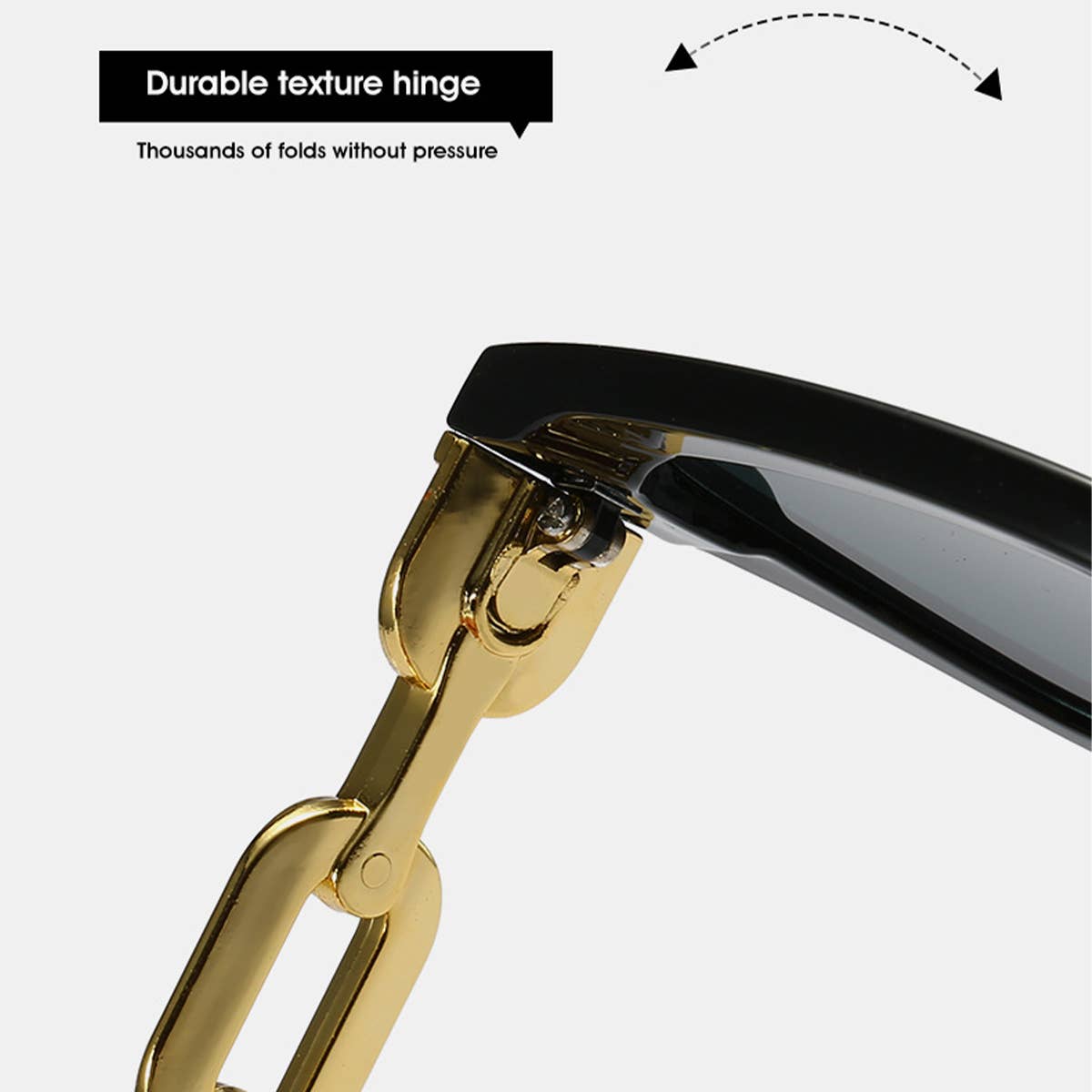 CAT EYE CHAIN FASHION METAL SUNGLASSES WOMEN_CWASG0279