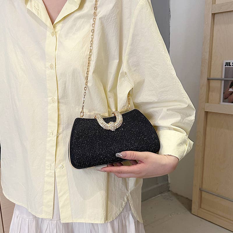 FINE GLITTER CLUTCH DRESS LADY EVENING BAG CLUTCH_CWAB3258
